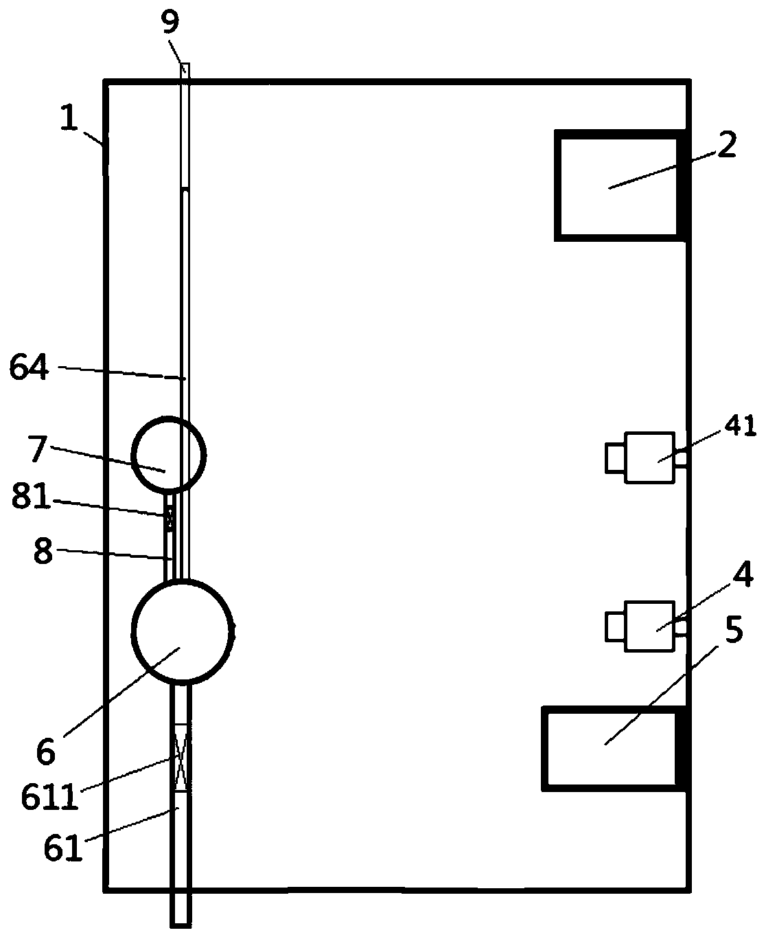 Device for measuring settling ratio and optimal settling ratio of sludge