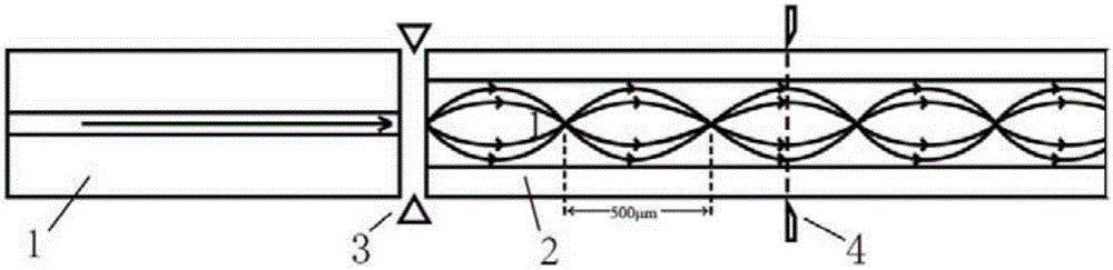 Fiber Fabry-Perot sonic probe device and manufacturing method thereof