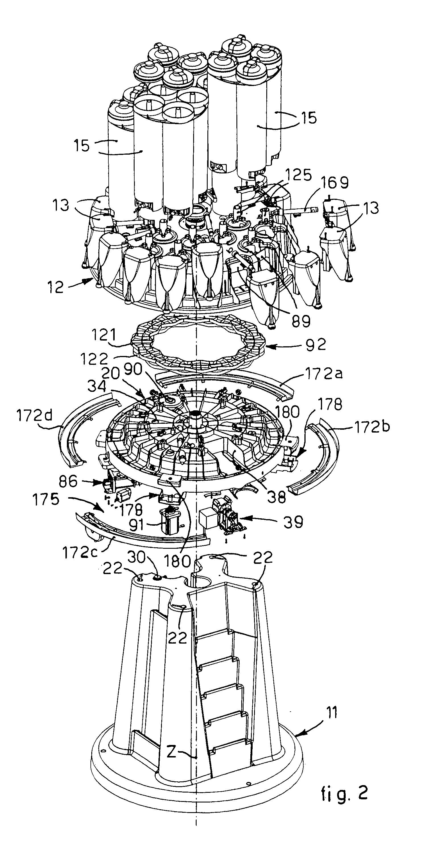 Apparatus for the delivery of fluid products