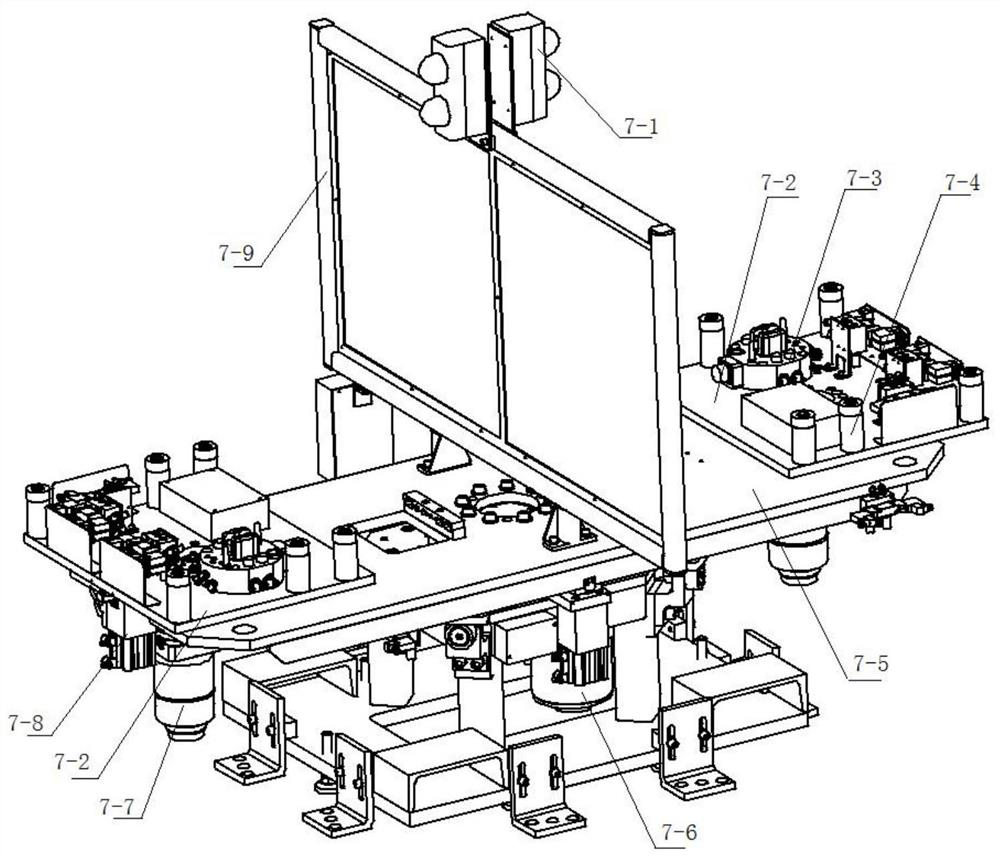 Robot welding workstation