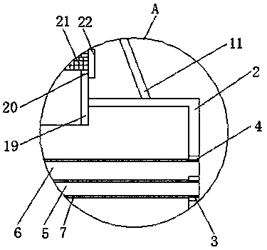 Bubble brick crusher with mixing function