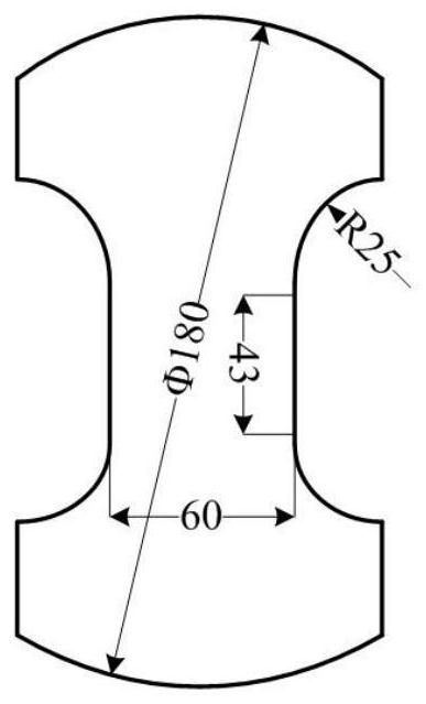 Method for establishing forming limit field of rolled variable-thickness plates