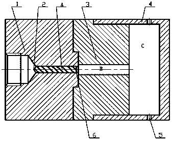 A cyclone-type clogged cavitator for decomposing excess sludge