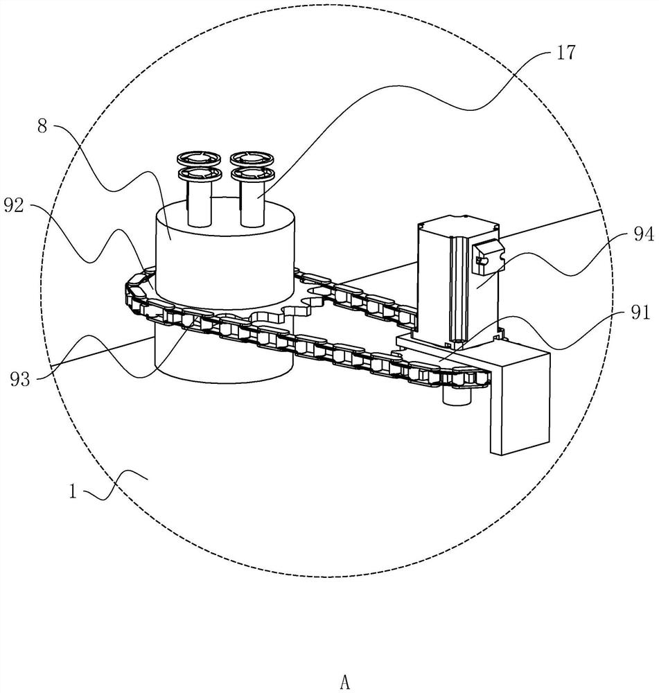 Municipal sewage treatment device