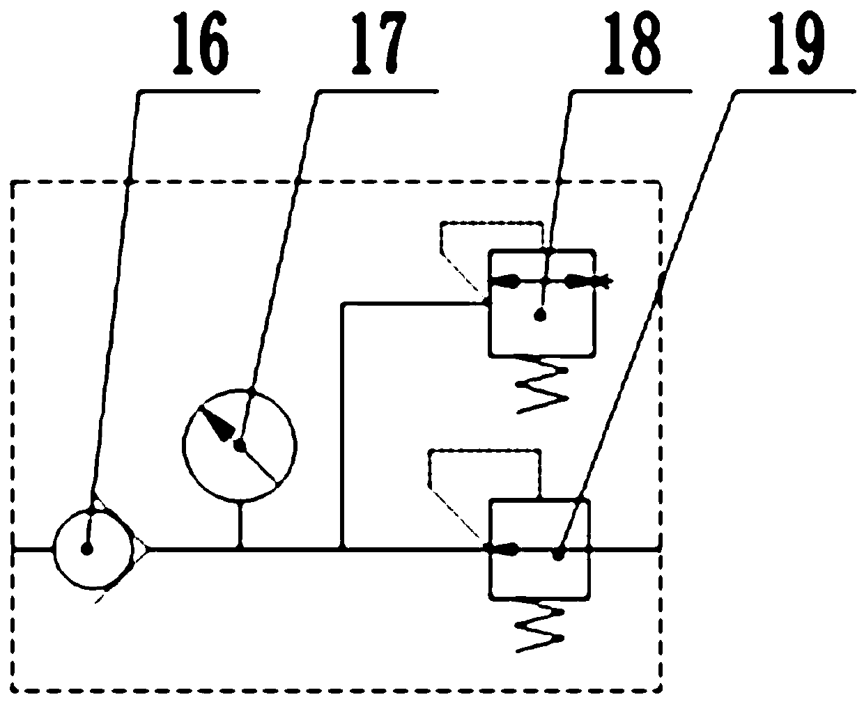 Vehicle-mounted self-water-sprinkling fire extinguishment system used for coal mines