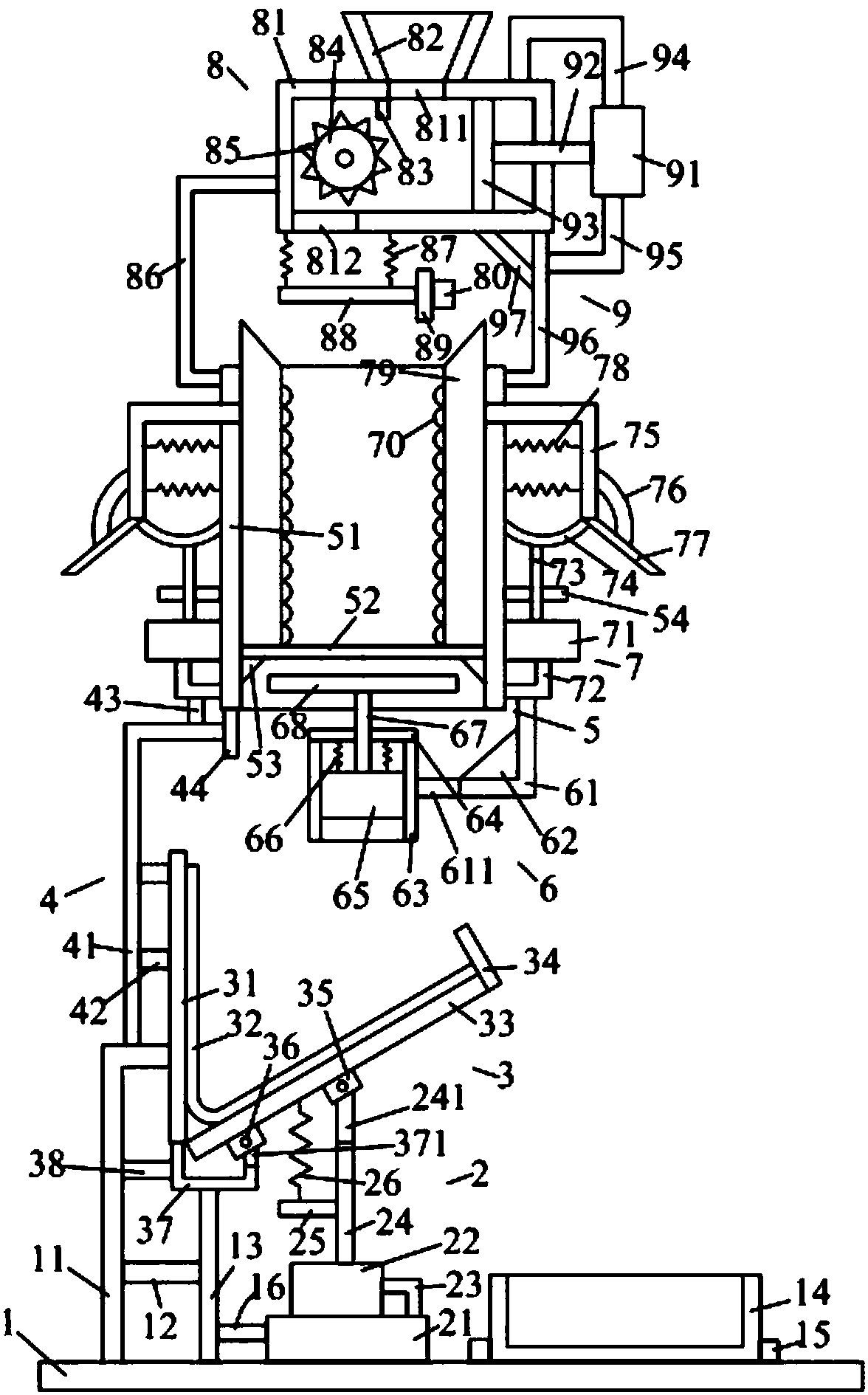 A special mechanical crushing equipment for coal