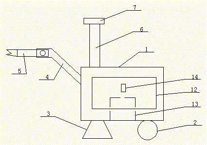 Large intelligent sweeping robot