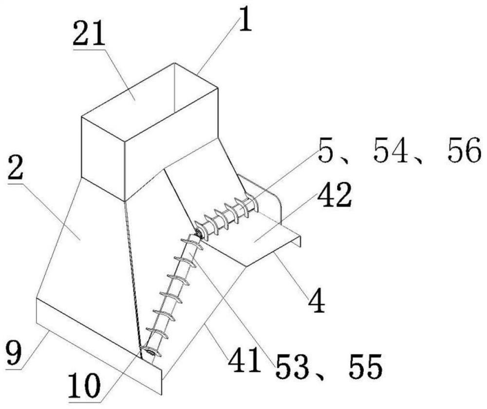 Concrete road shoulder slip form