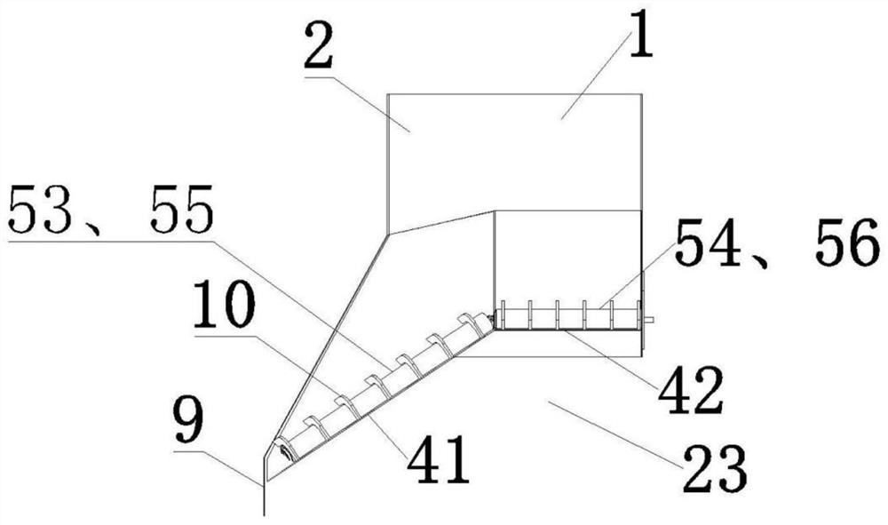 Concrete road shoulder slip form