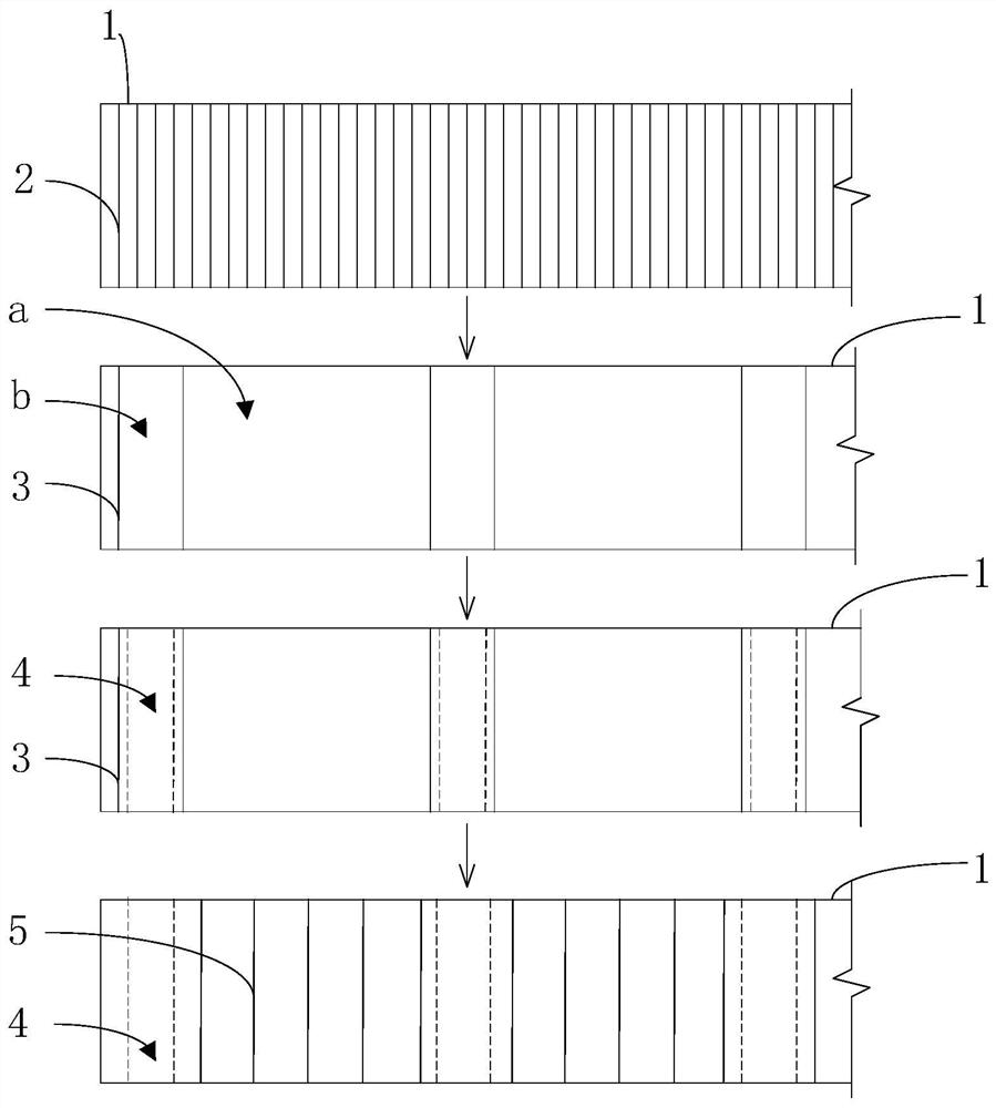 Anniversary supporting planting method of wheat, fresh corn and fresh soybean