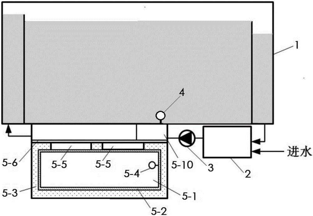 Temperature control method of constant-temperature maintaining and bait refrigerating device of tropical fish tank