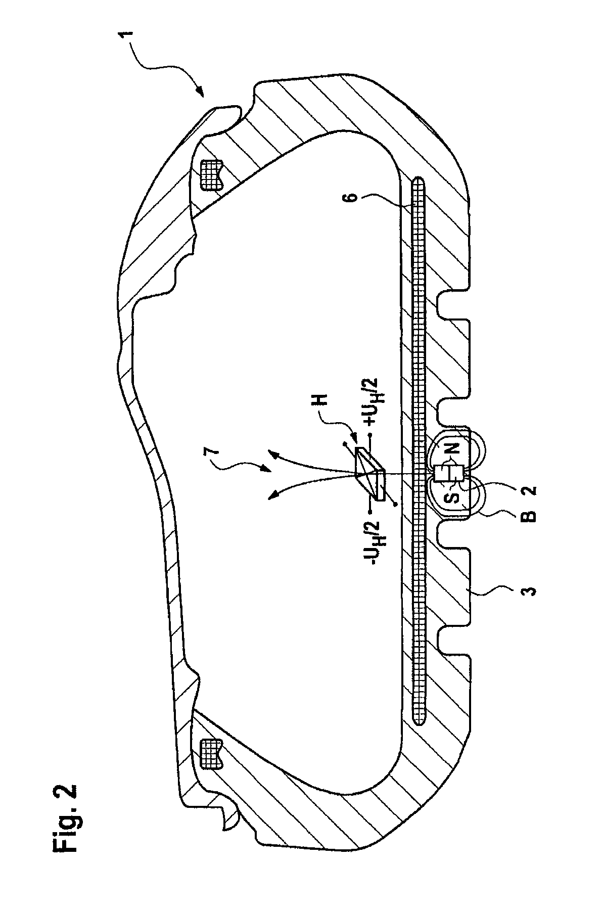 Method for determining the profile depth of a tire and/or a tire characteristic, and a tire