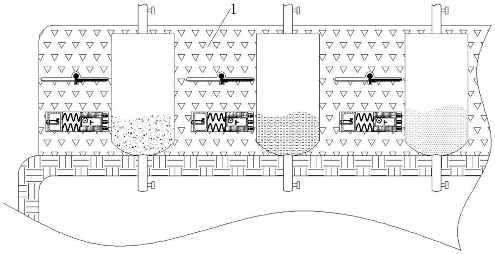 Polymer cement-based waterproof coating production feeding device with high feeding precision