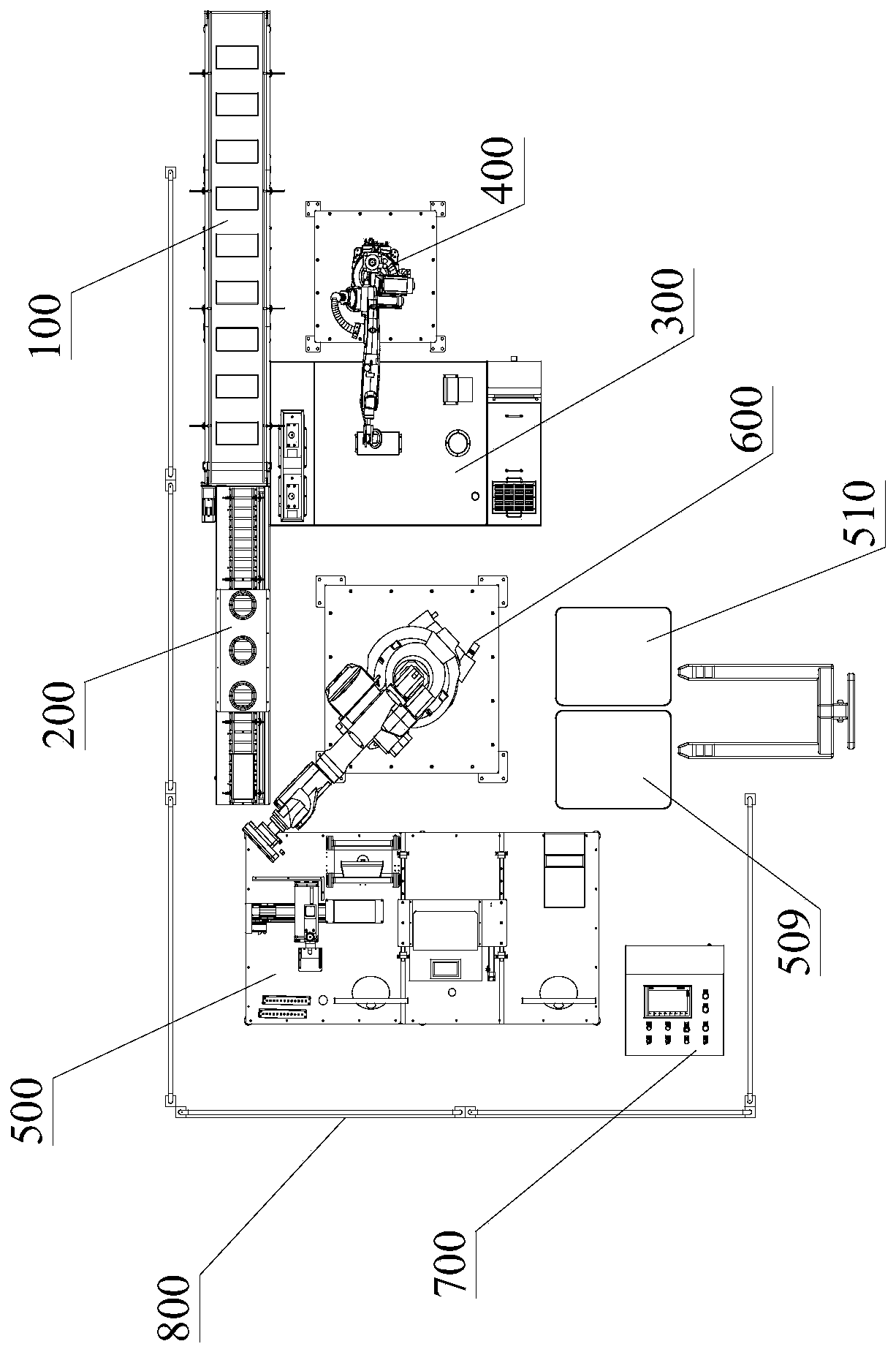 Automatic silver ingot polishing system