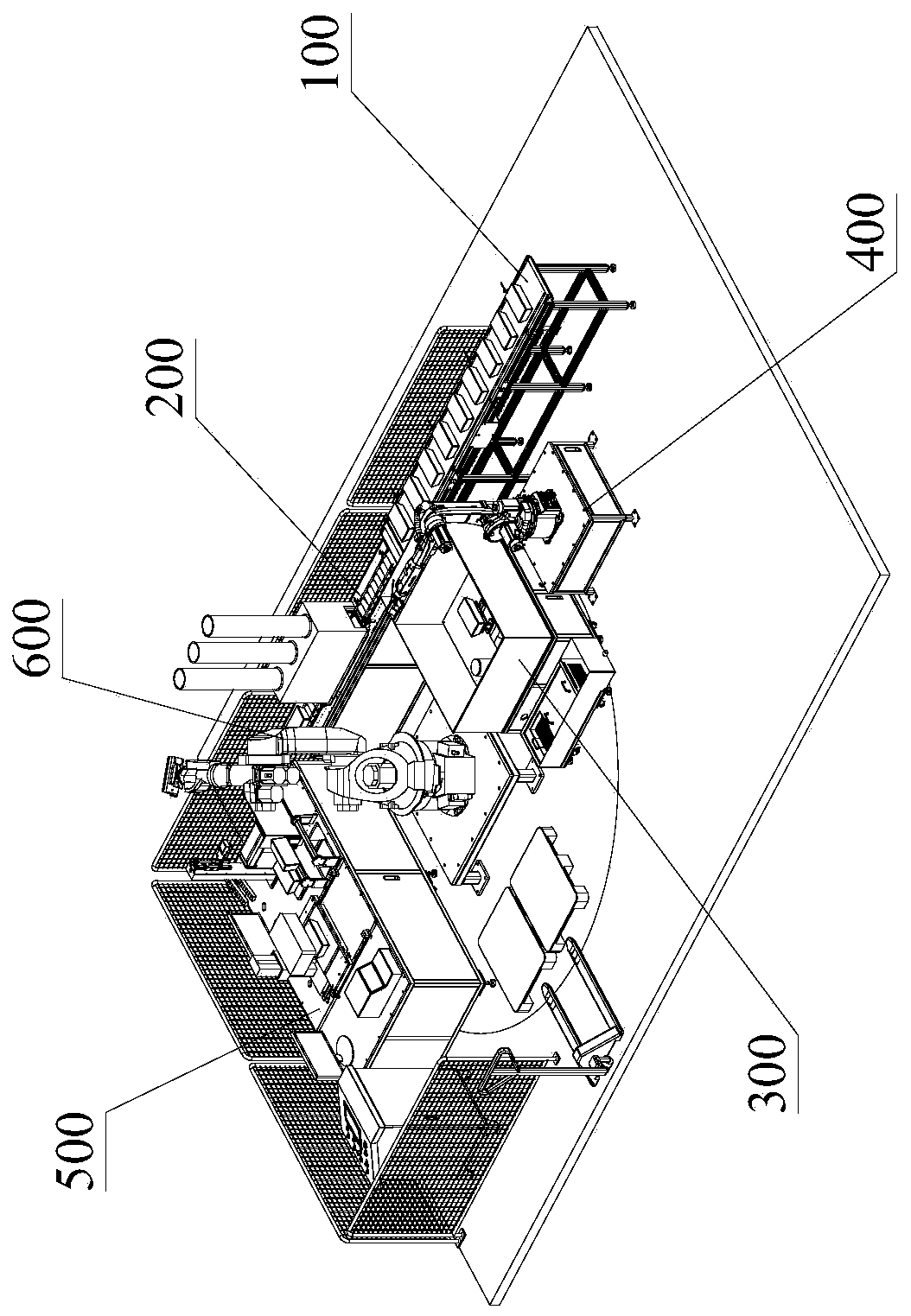 Automatic silver ingot polishing system