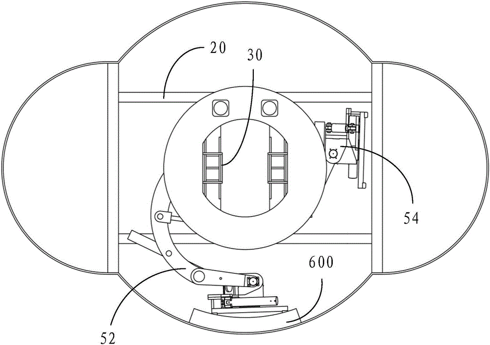 Double-folding-arm type pipe piece assembly machine for three-ring type section tunnel shield tunneling machine