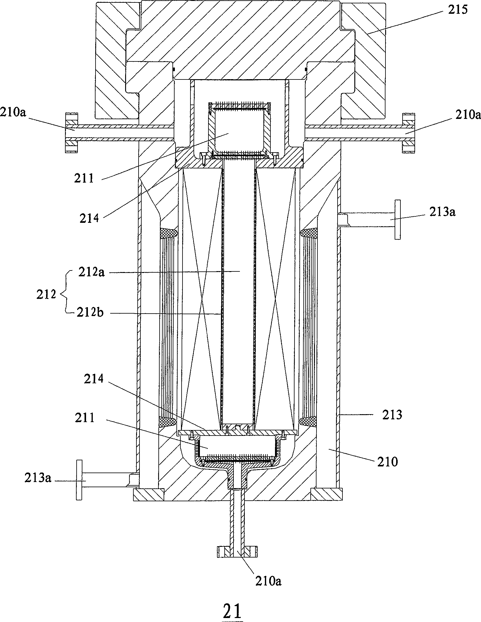 Production system adopting super-critical fluid to conduct continuous dyeing and production technology