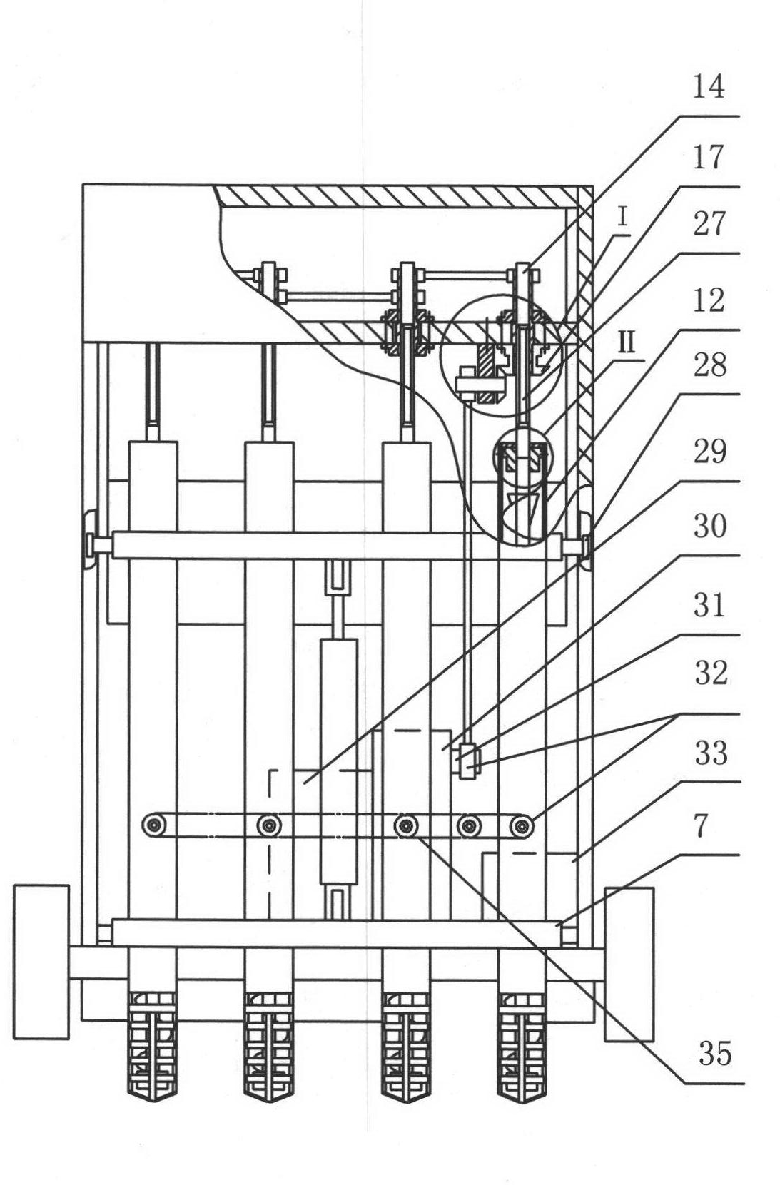 High-speed, high-efficiency agitating fertilization machine and agitating fertilization method