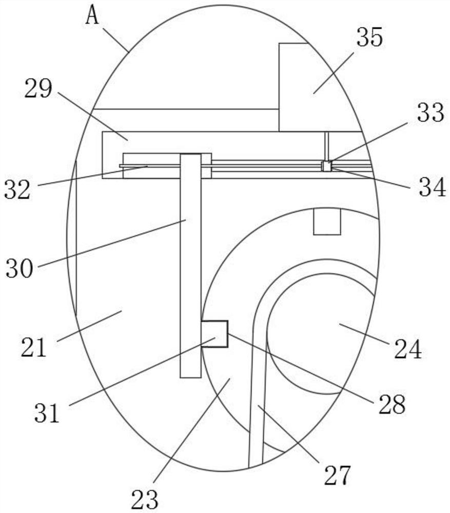 Foundation compaction device with buffer structure for constructional engineering