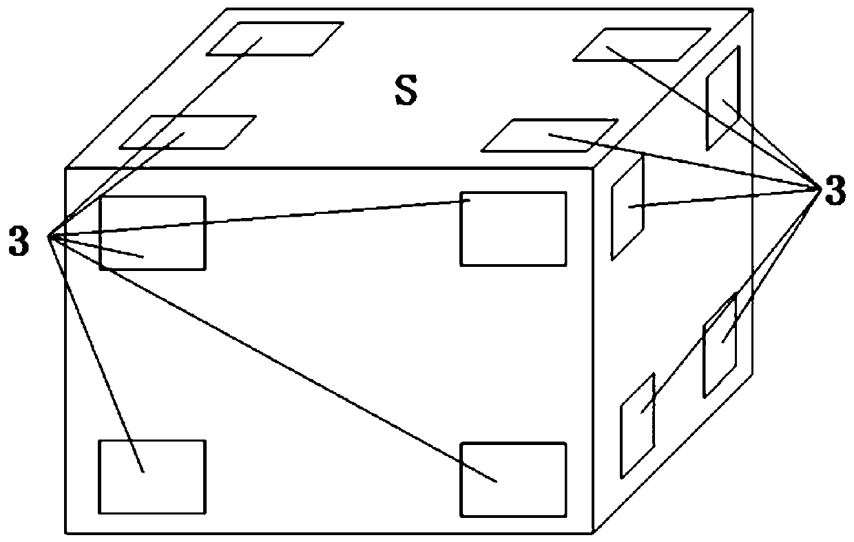 Control method and system for automatic light supplement in shooting space