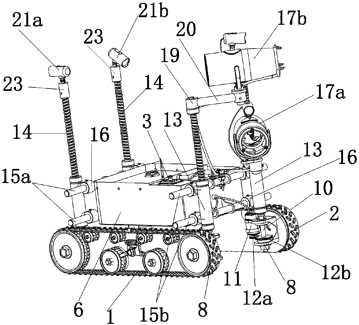 Crawler-type automatic insecticide spraying machine