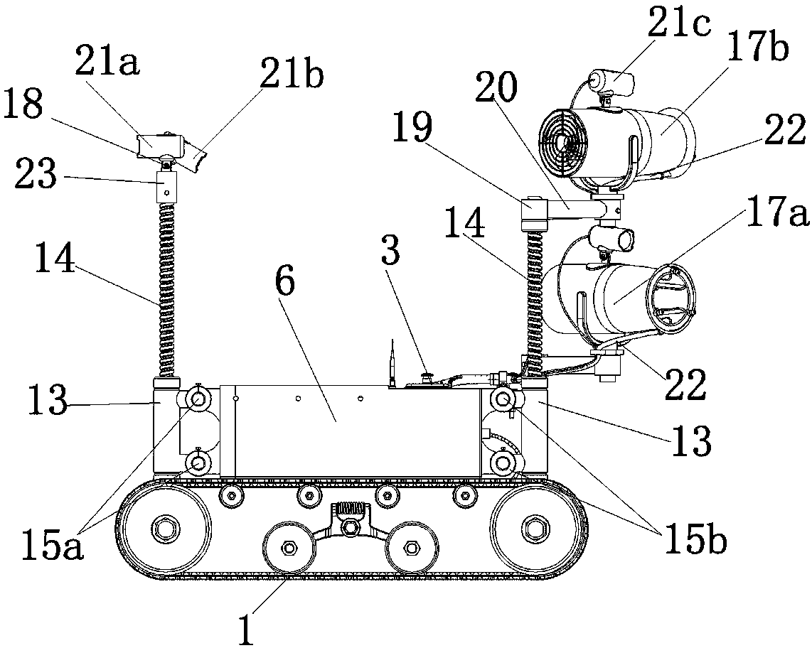 Crawler-type automatic insecticide spraying machine