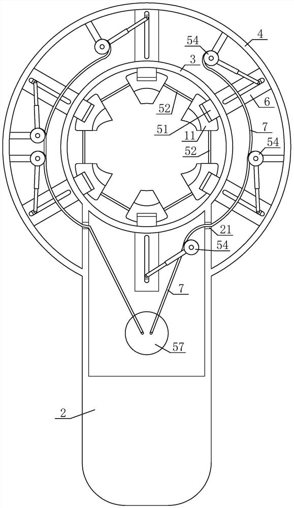 Pushing type vaginal speculum