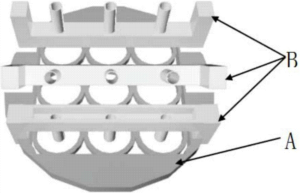 Device and method for cell patterning culture based on 3D printing technique