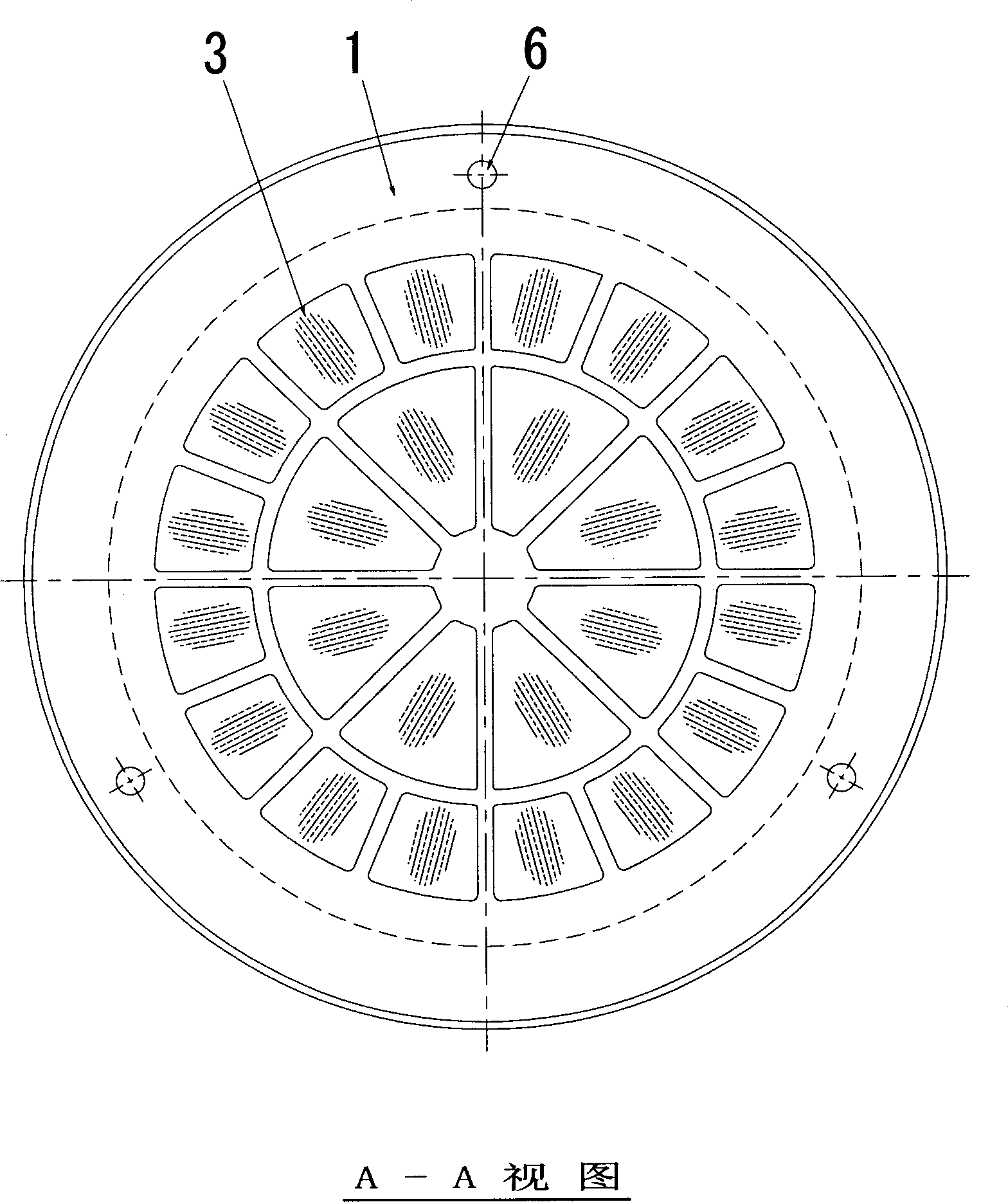 Powerless air dedusting purifier