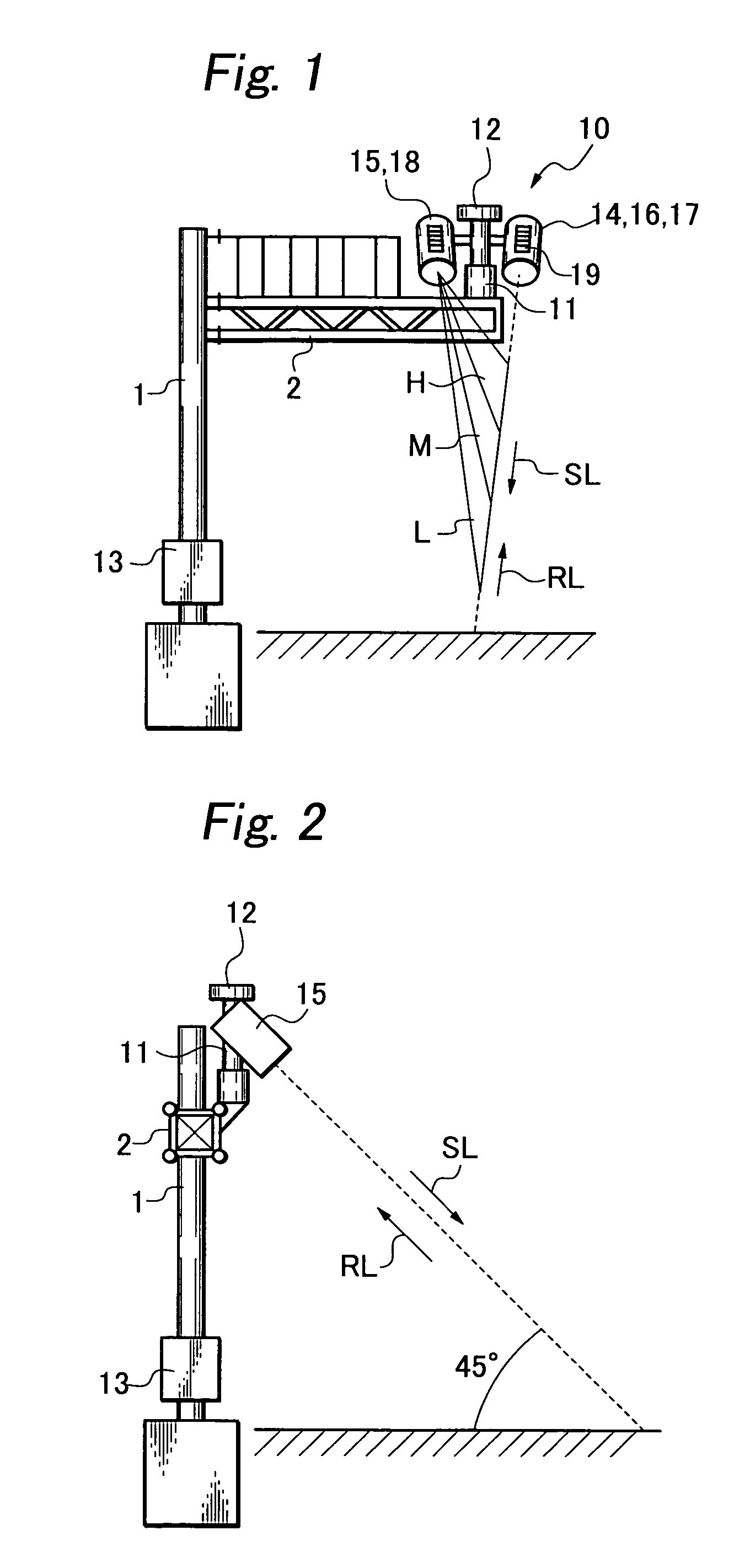 Road surface sensor and monitoring control method for road surface