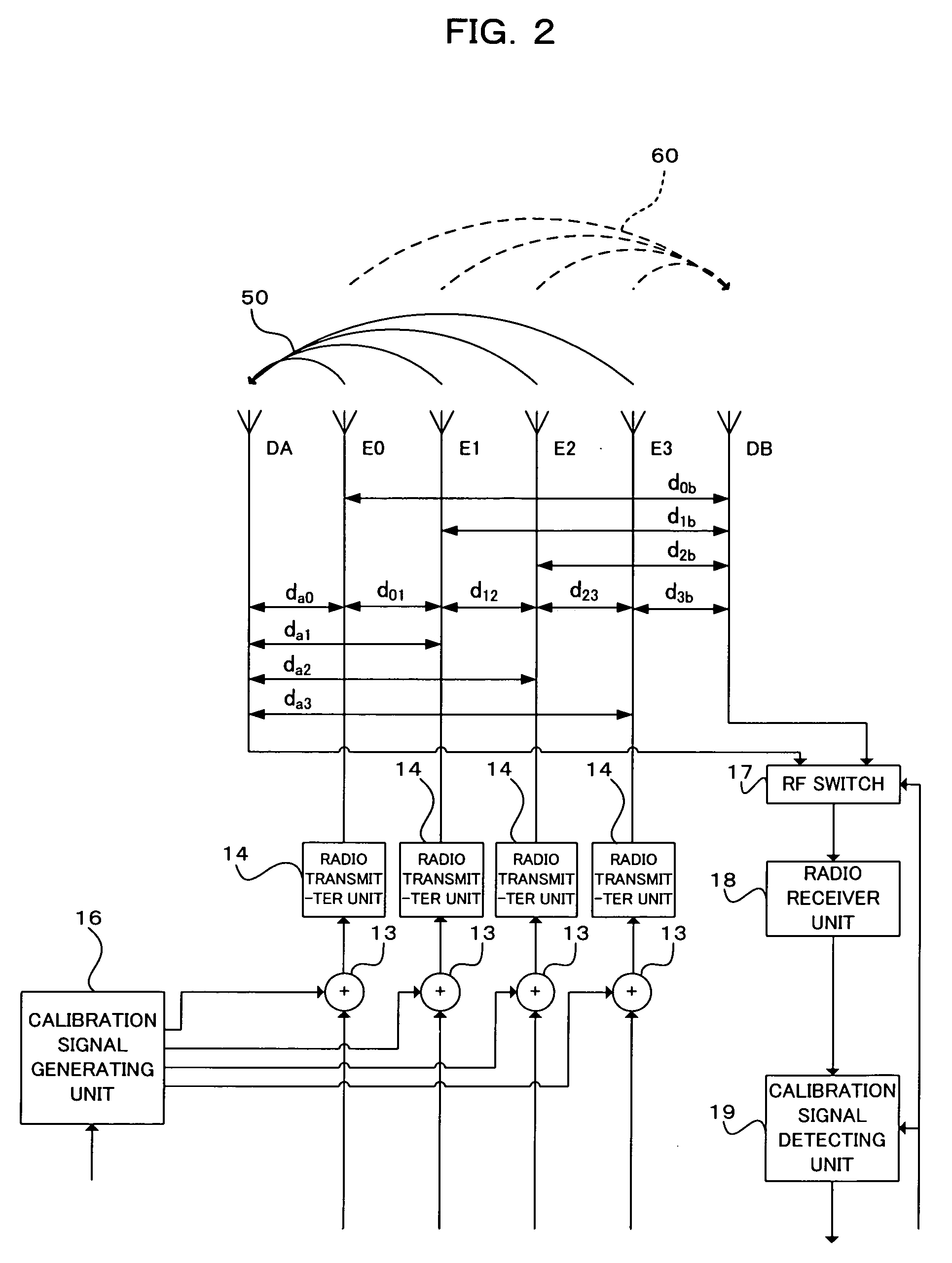 Array antenna calibration apparatus and method