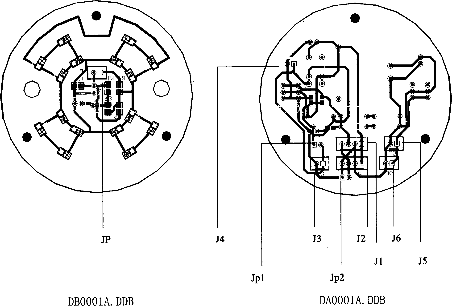 Electronci alarming guard for separating dangerous area