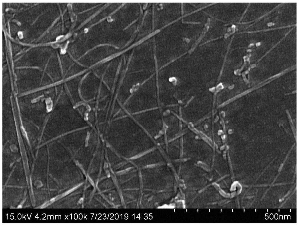 Use of a material based on carbon nanotubes and phycoerythrin