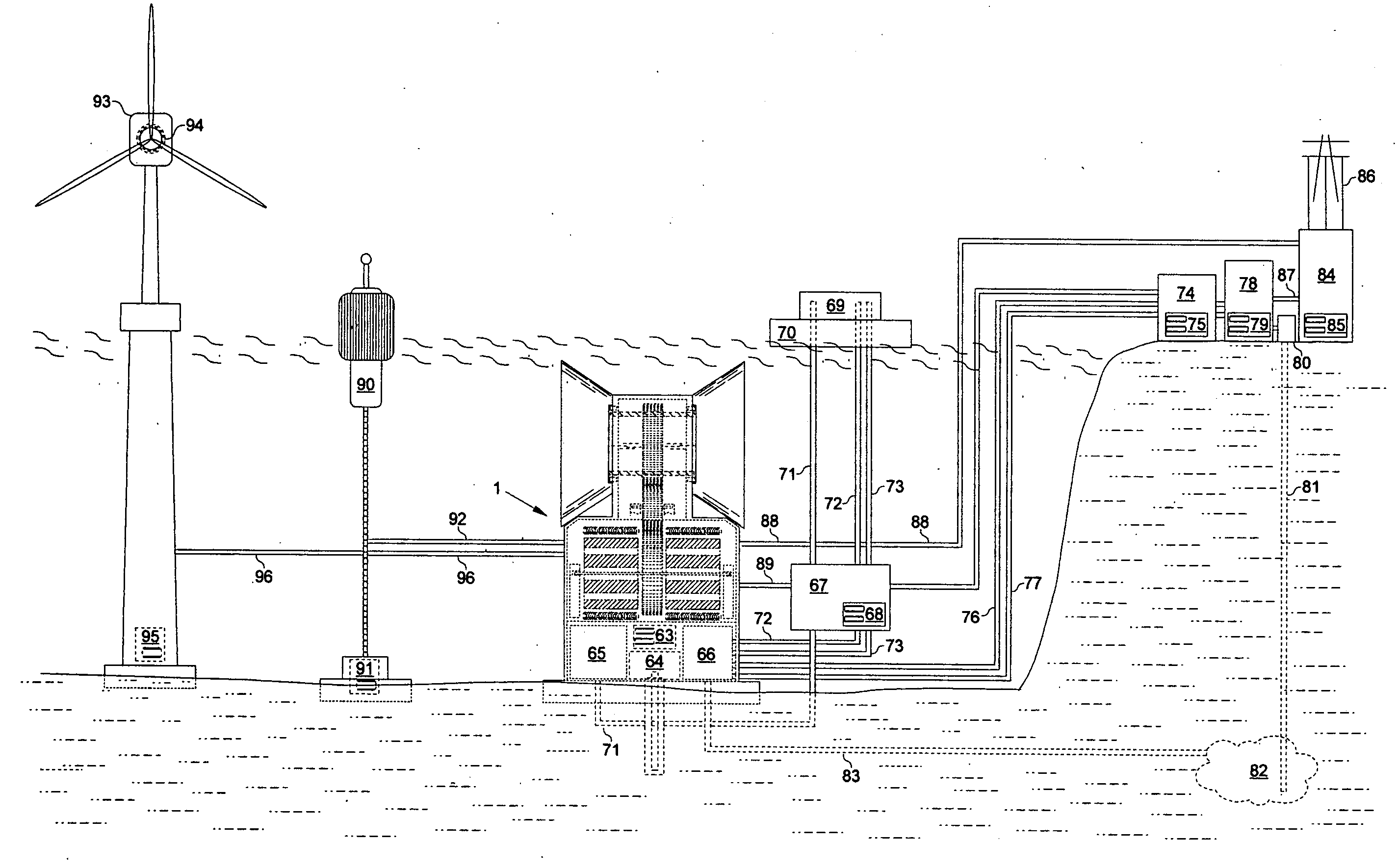 Self-sufficient hydrogen generator