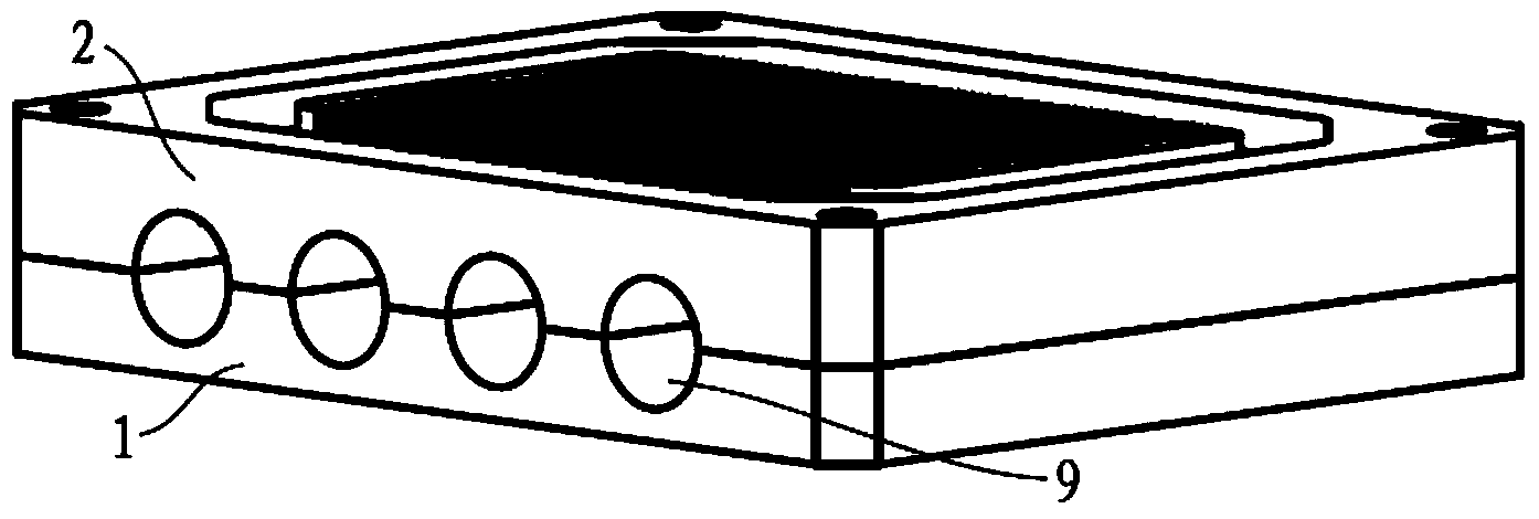 Air cooling and liquid cooling dual-purpose heat radiator