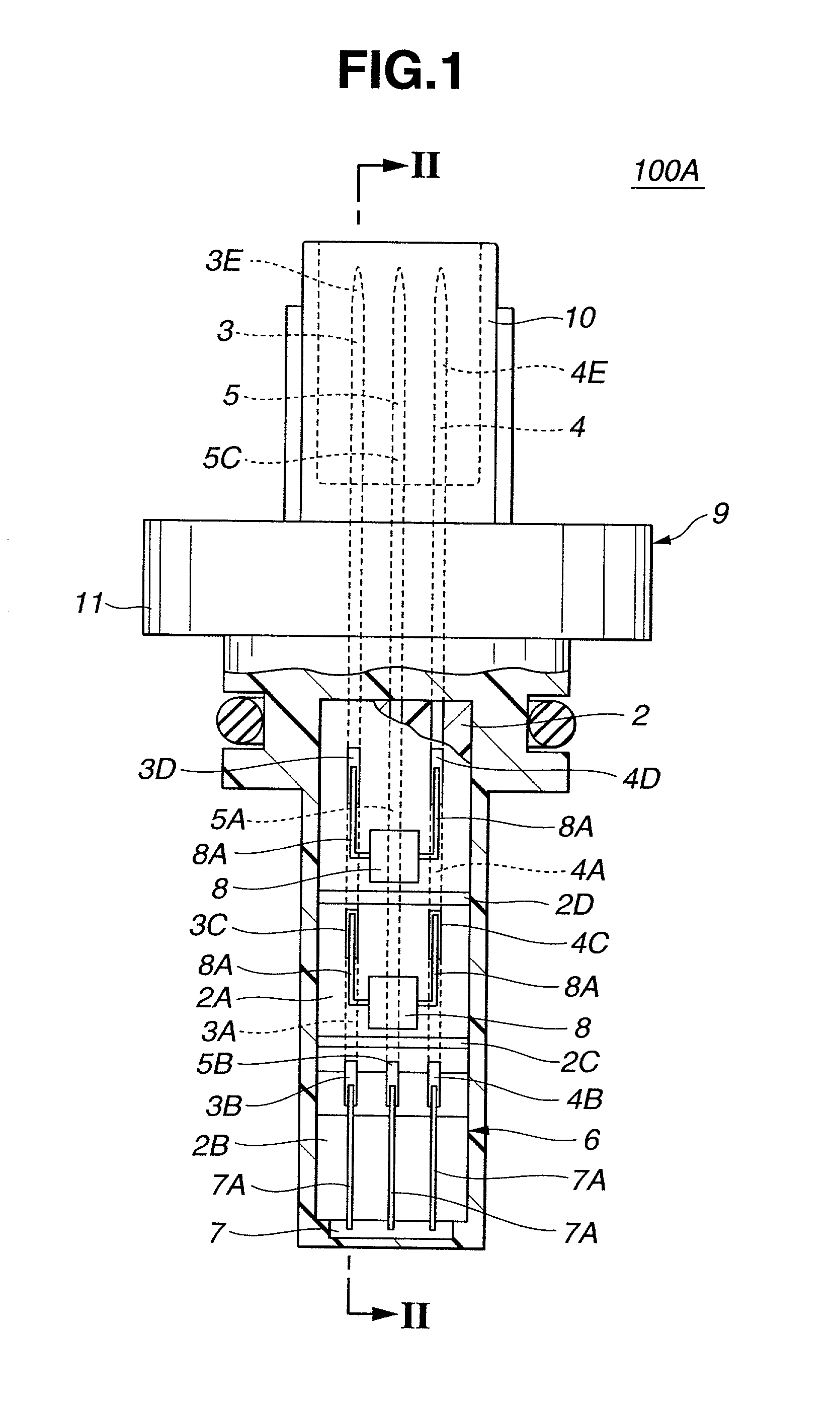 Rotation detecting device and method of producing same