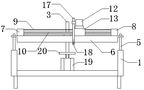 Automatic machine arm