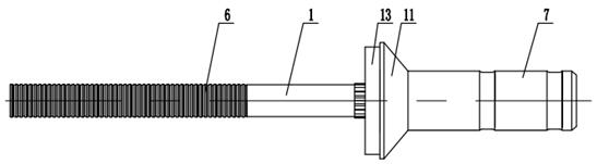 Bump type self-locking self-plugging rivet