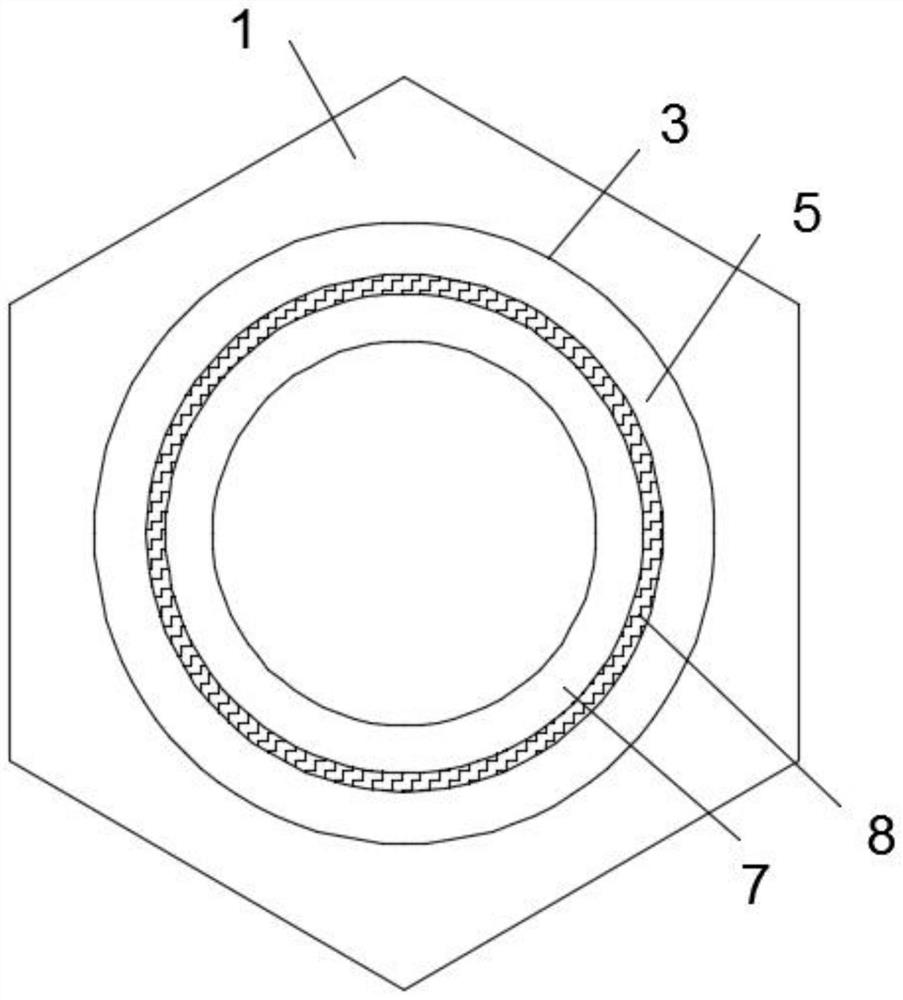 Integrated self-locking nut