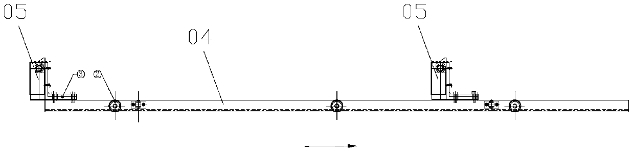 Glass handling system and method for a glass bending furnace