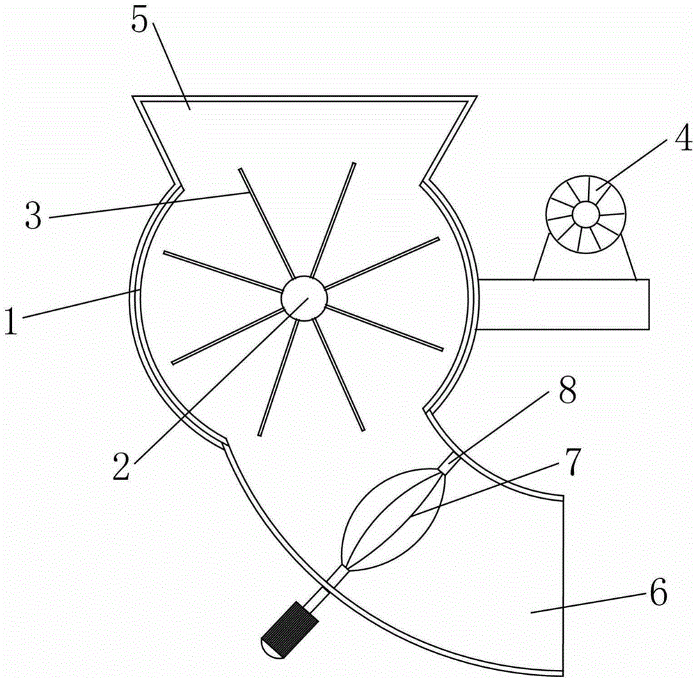 Fodder conveying device