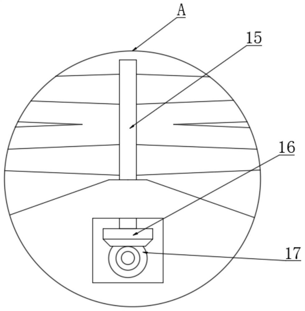 Coating stirring and mixing device for constructional engineering