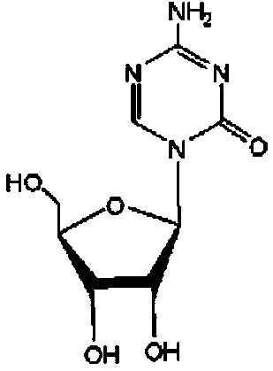 A kind of azacitidine freeze-dried preparation and preparation method thereof