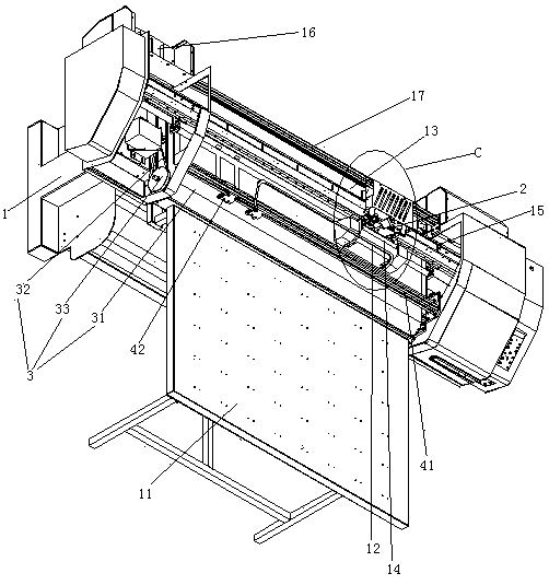 Flat roll printer