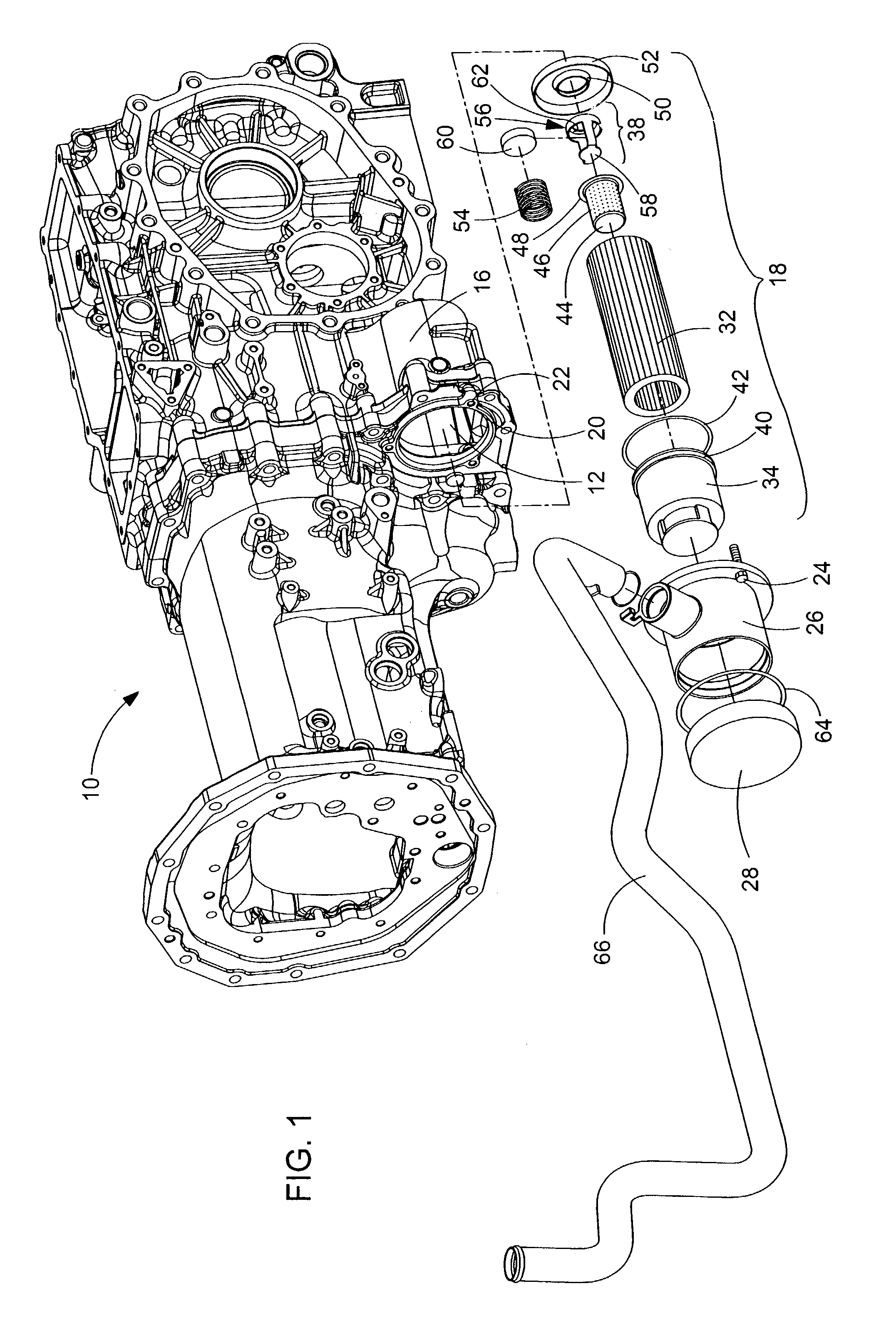 Oil filter cartridge