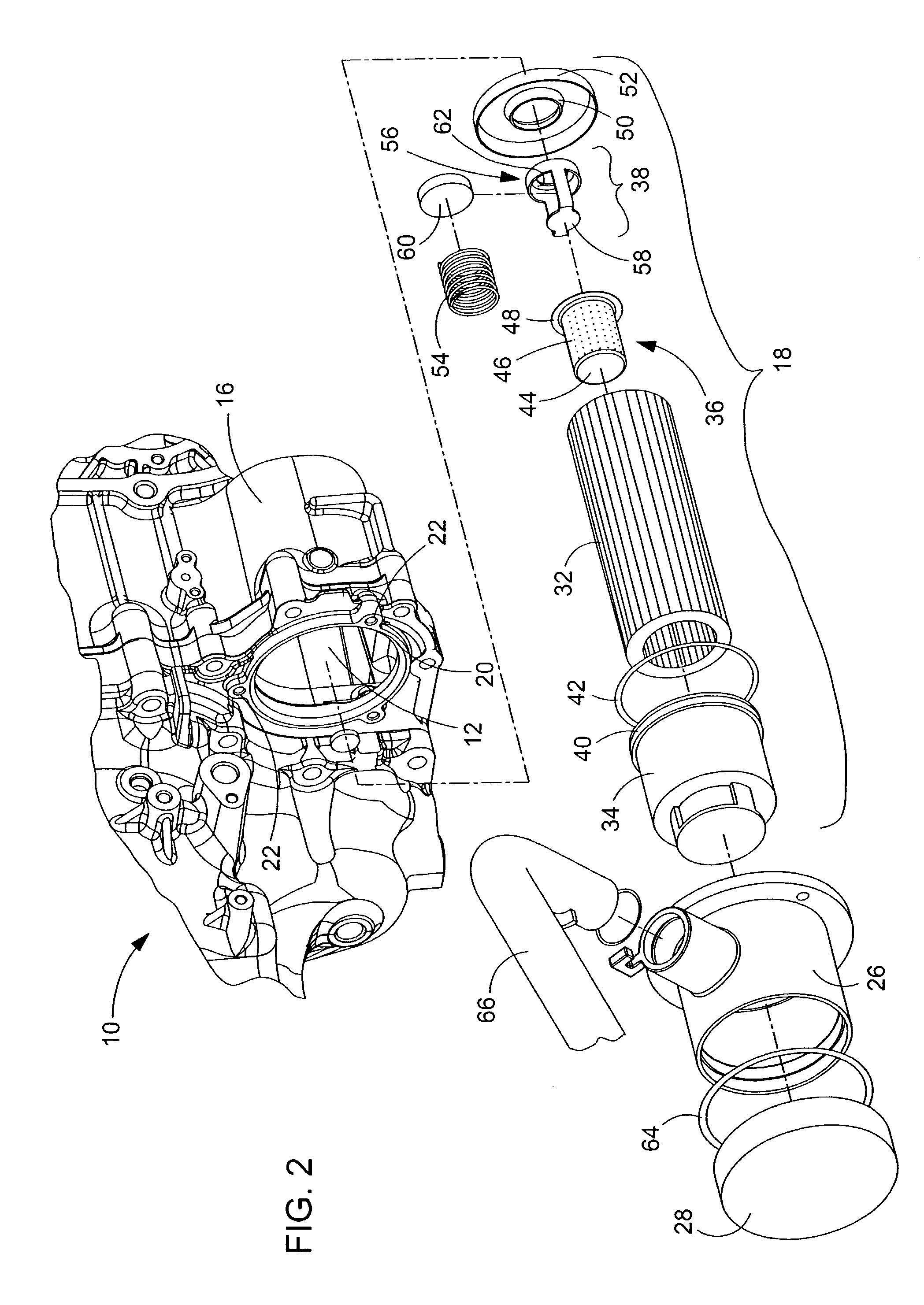 Oil filter cartridge