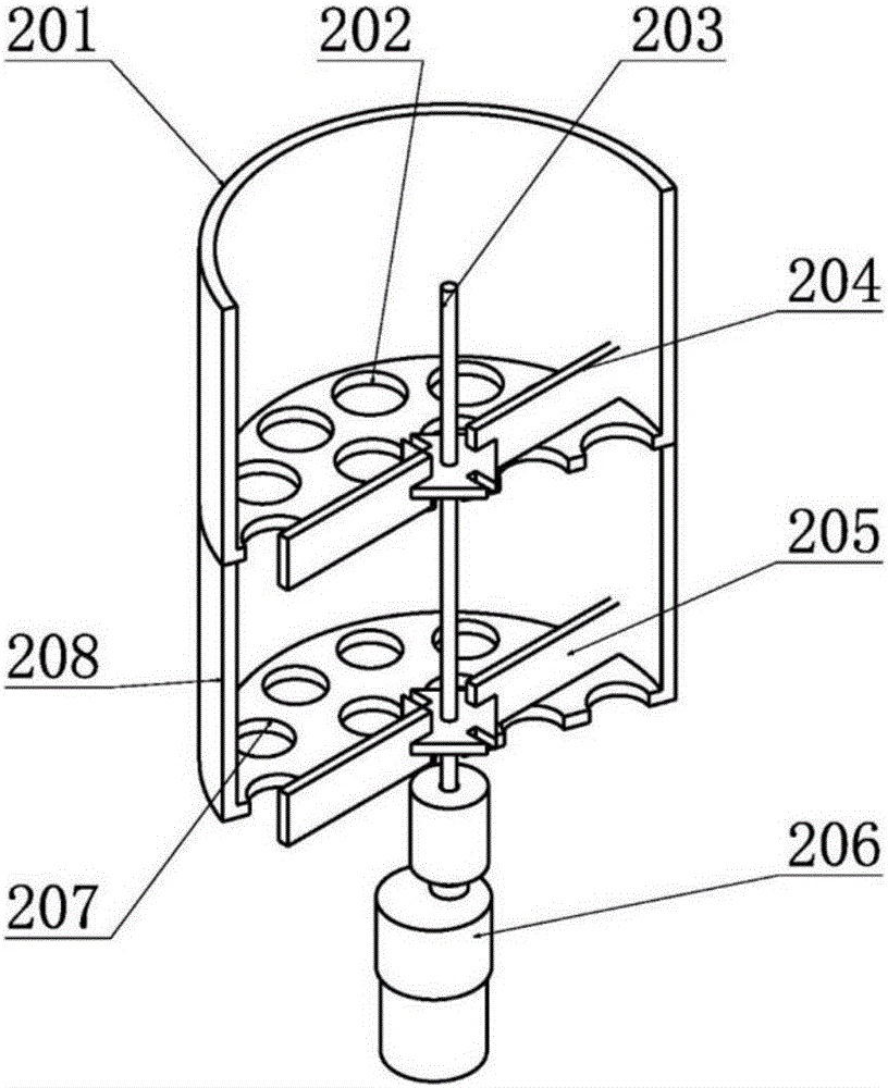 Rotor conveying belt type coin sorting, counting and packing machine