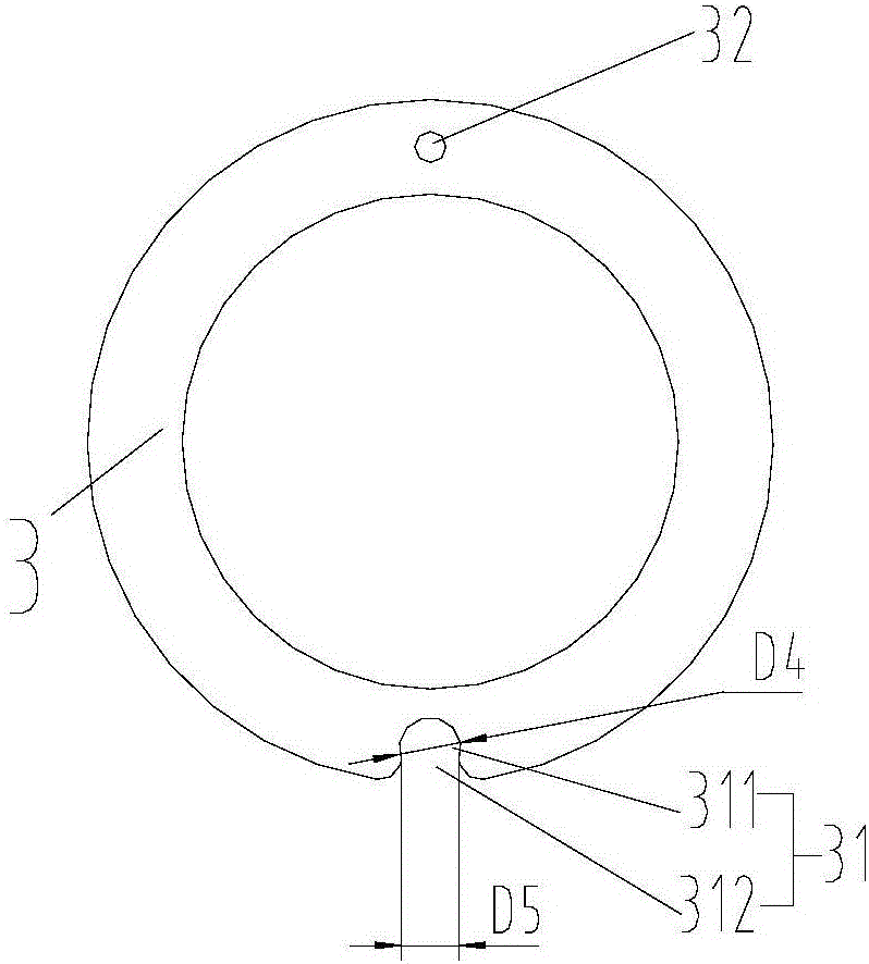 Rotor type compressor pump body