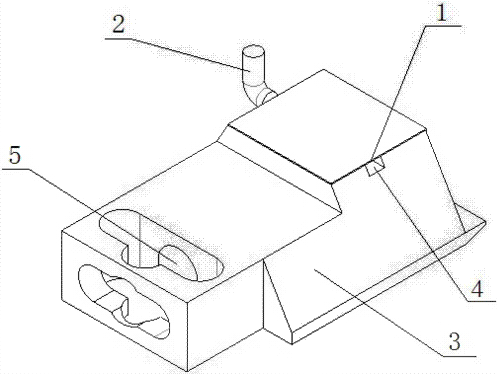 Sample fixing platform and freeze scanning electron microscope containing same