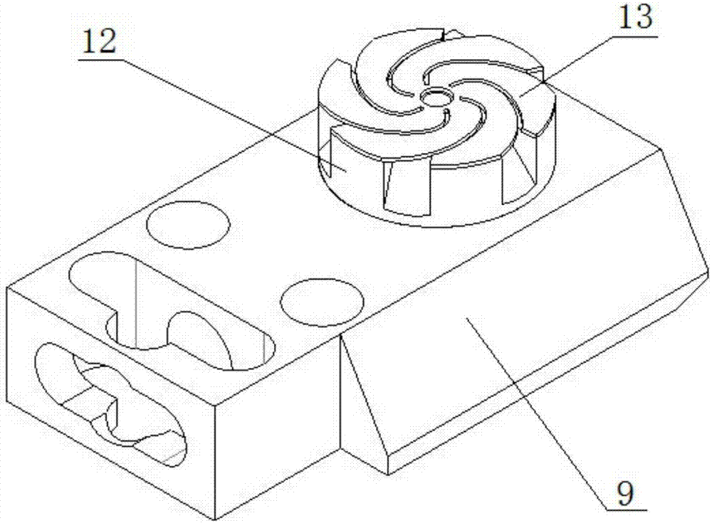 Sample fixing platform and freeze scanning electron microscope containing same